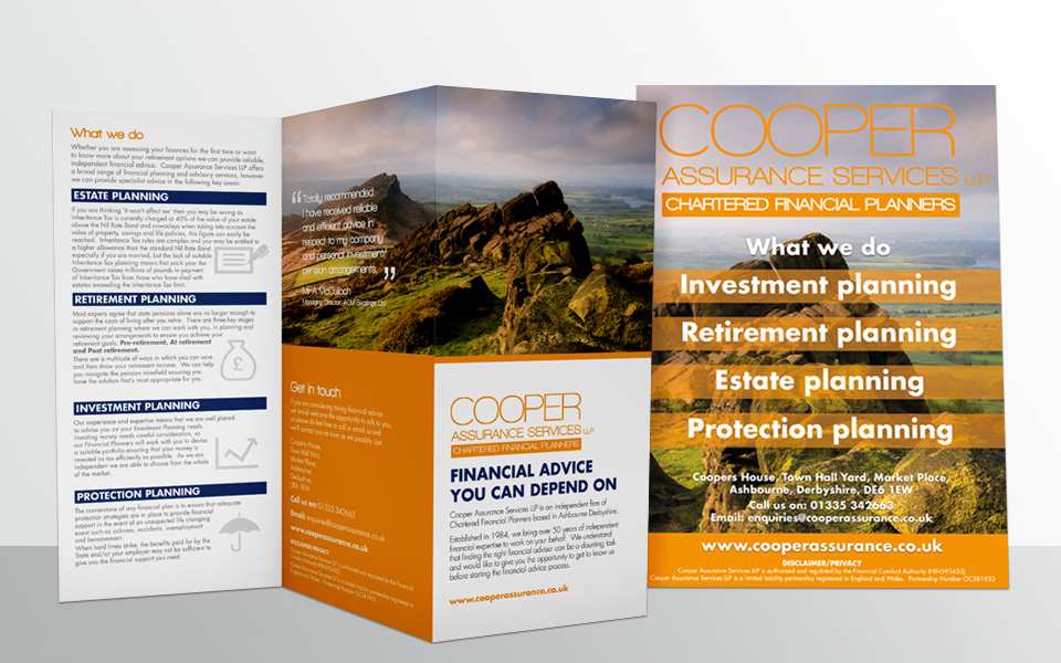 Cooper Assurance Services business literature