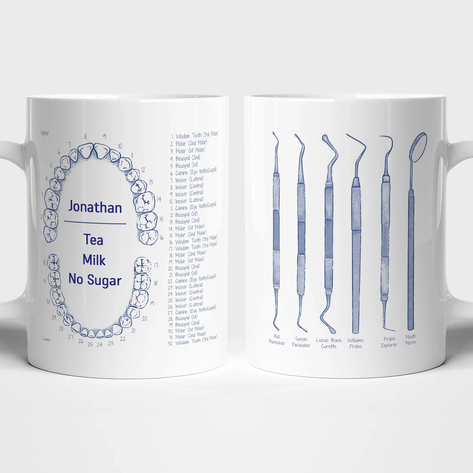 Personalised Dentist Mug