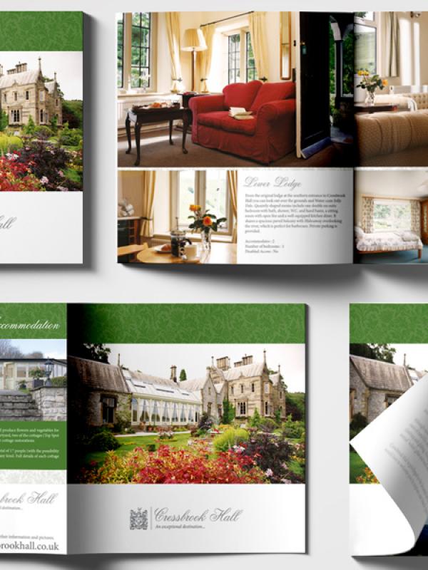 Brochure Redesign for Cressbrook Hall